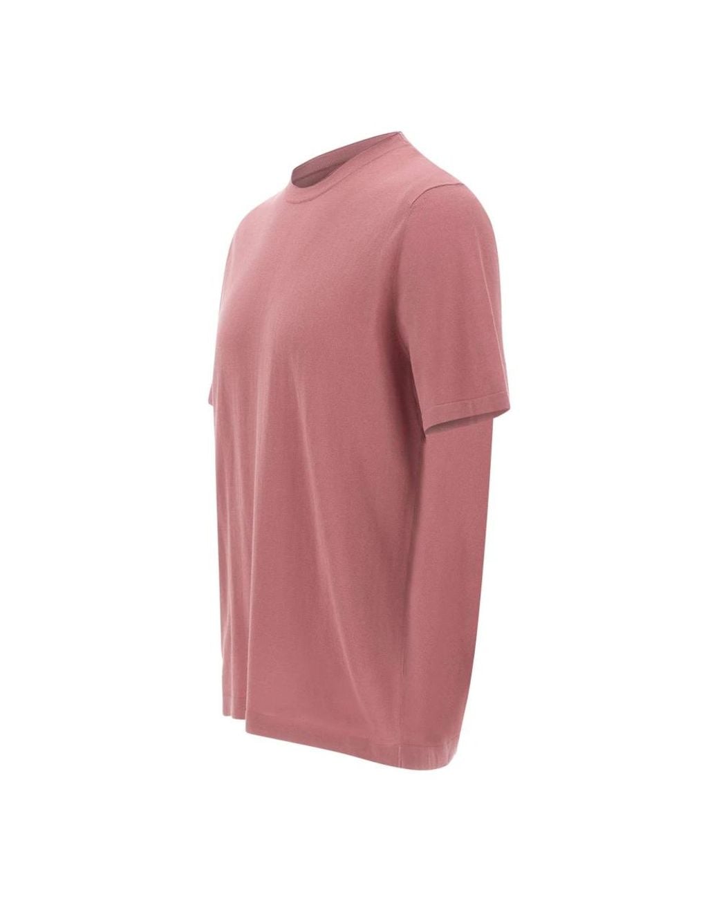Kangra Pink Round-Neck Knitwear for men