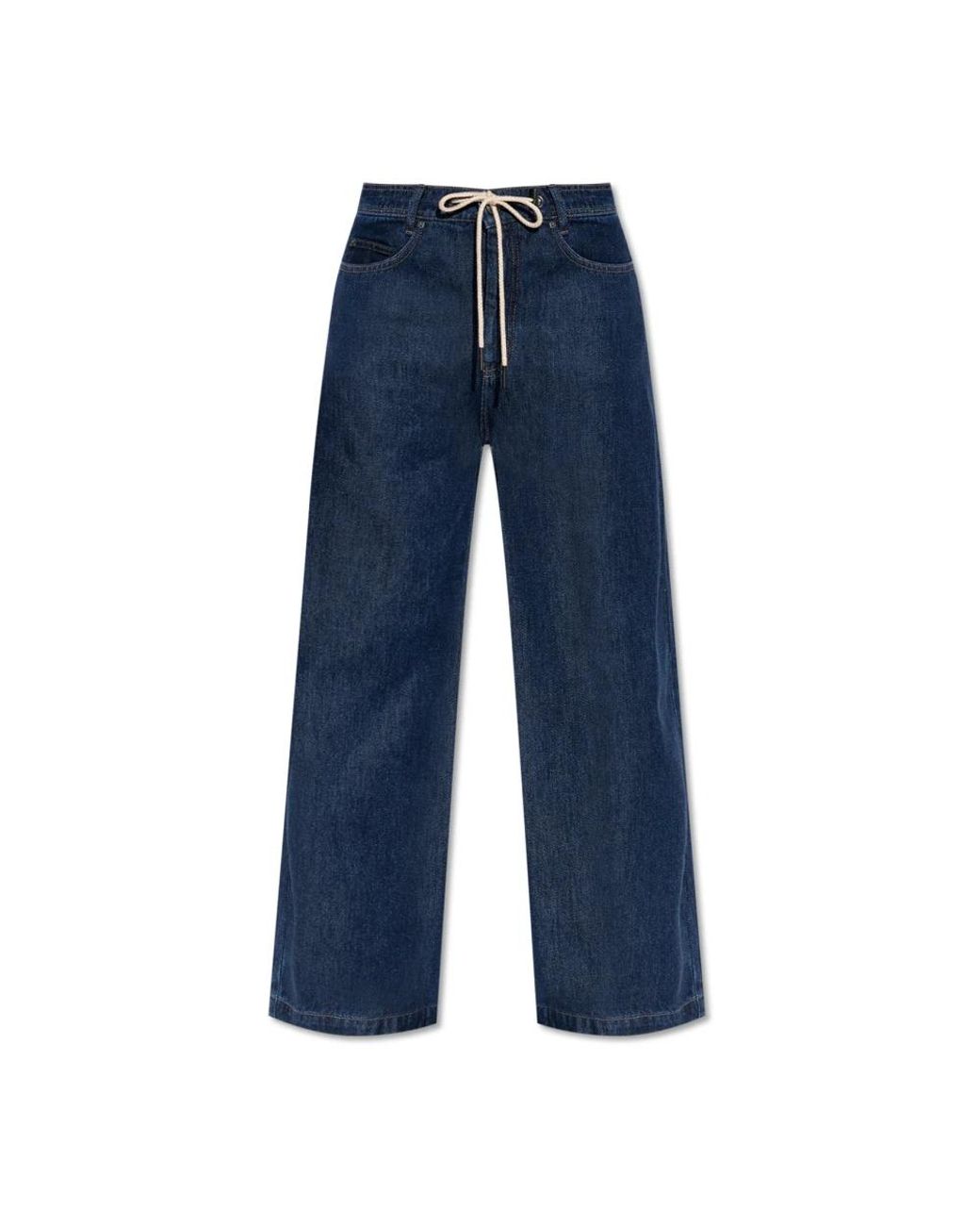Munthe Blue Wide Trousers