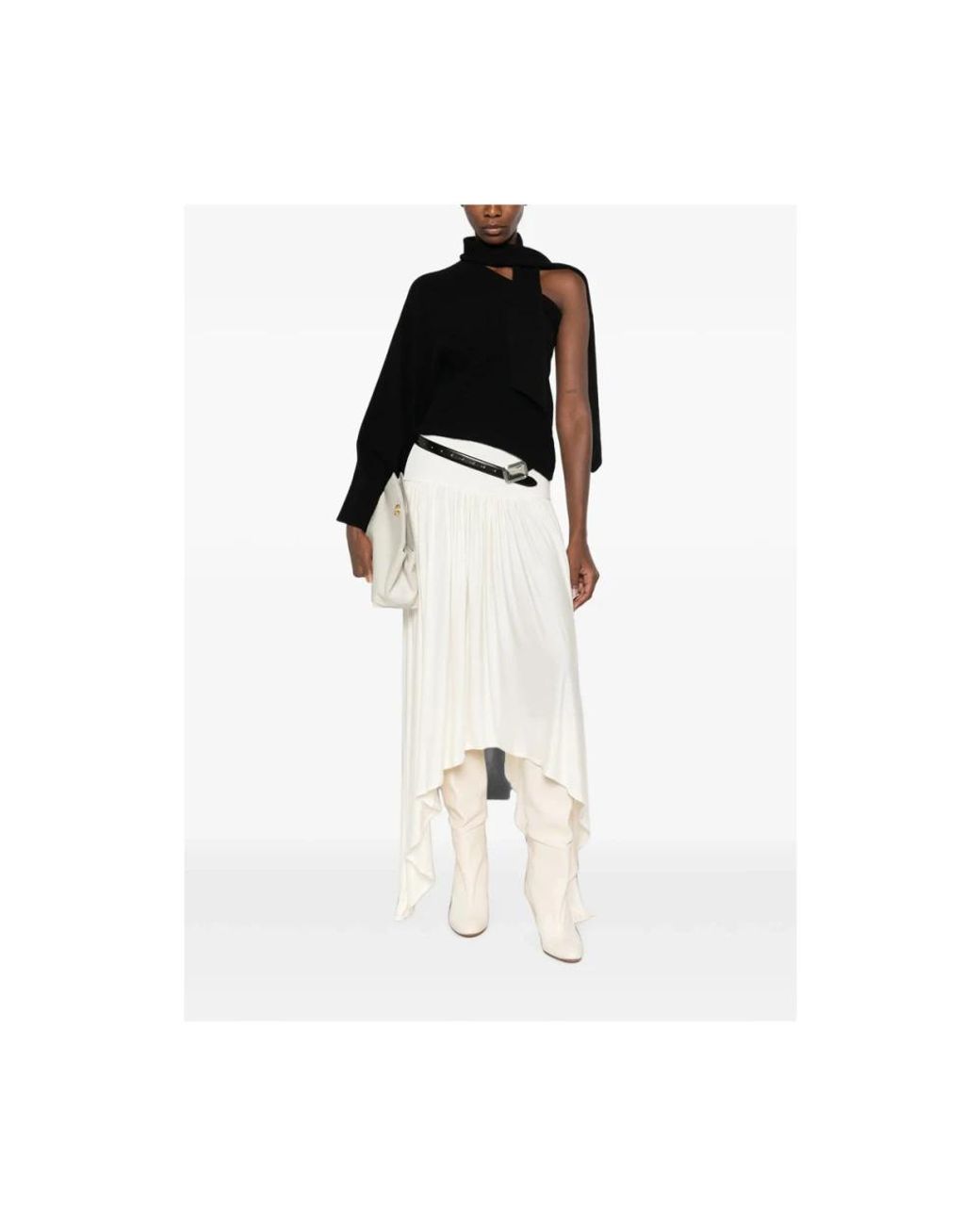 FEDERICA TOSI Black Round-Neck Knitwear