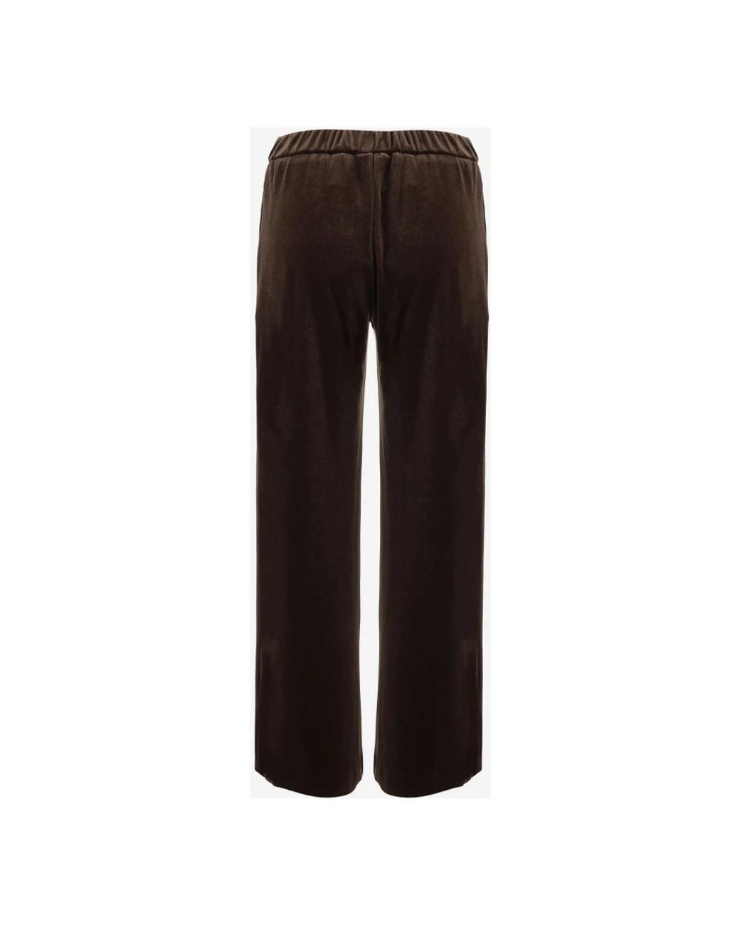 F.it Brown Wide Trousers