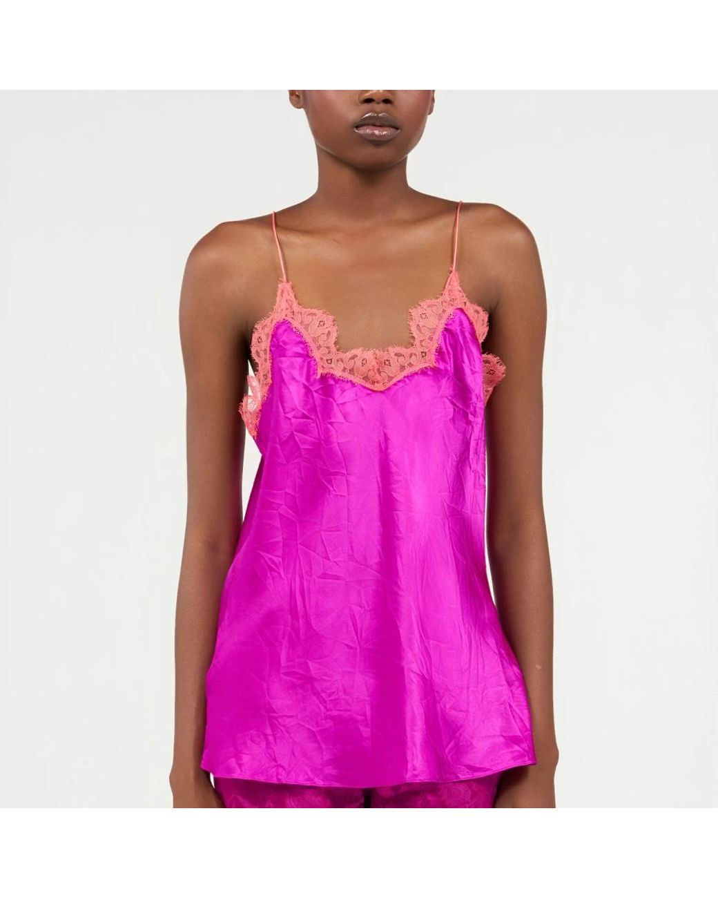 Roberto Cavalli Pink Sleeveless Tops