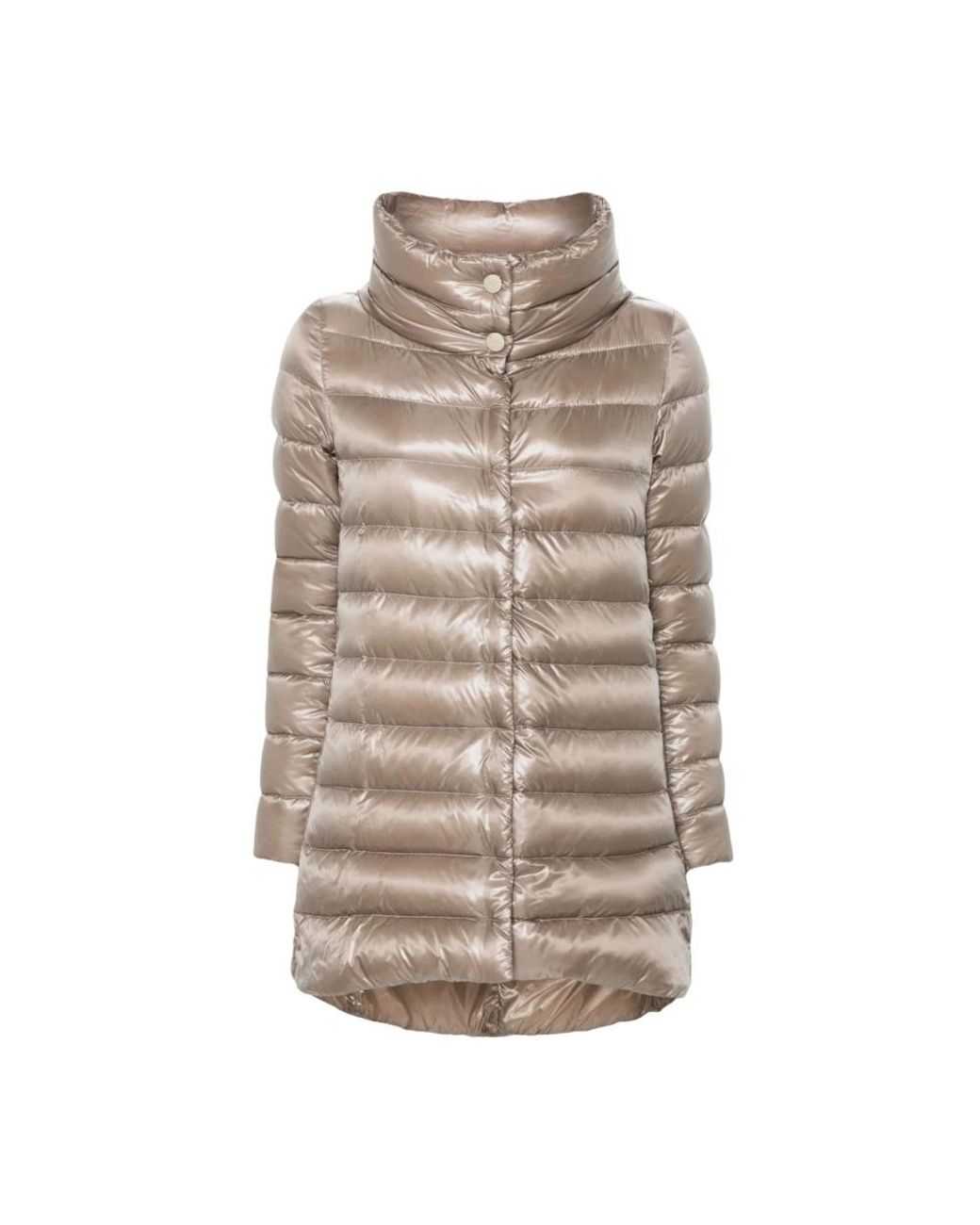 Herno Jassen ,Katoen Amelia Down Jacket in het Natural
