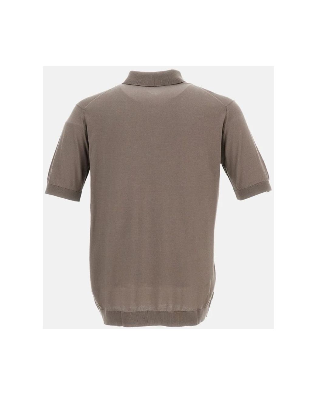 John Smedley Gray Polo Shirts for men