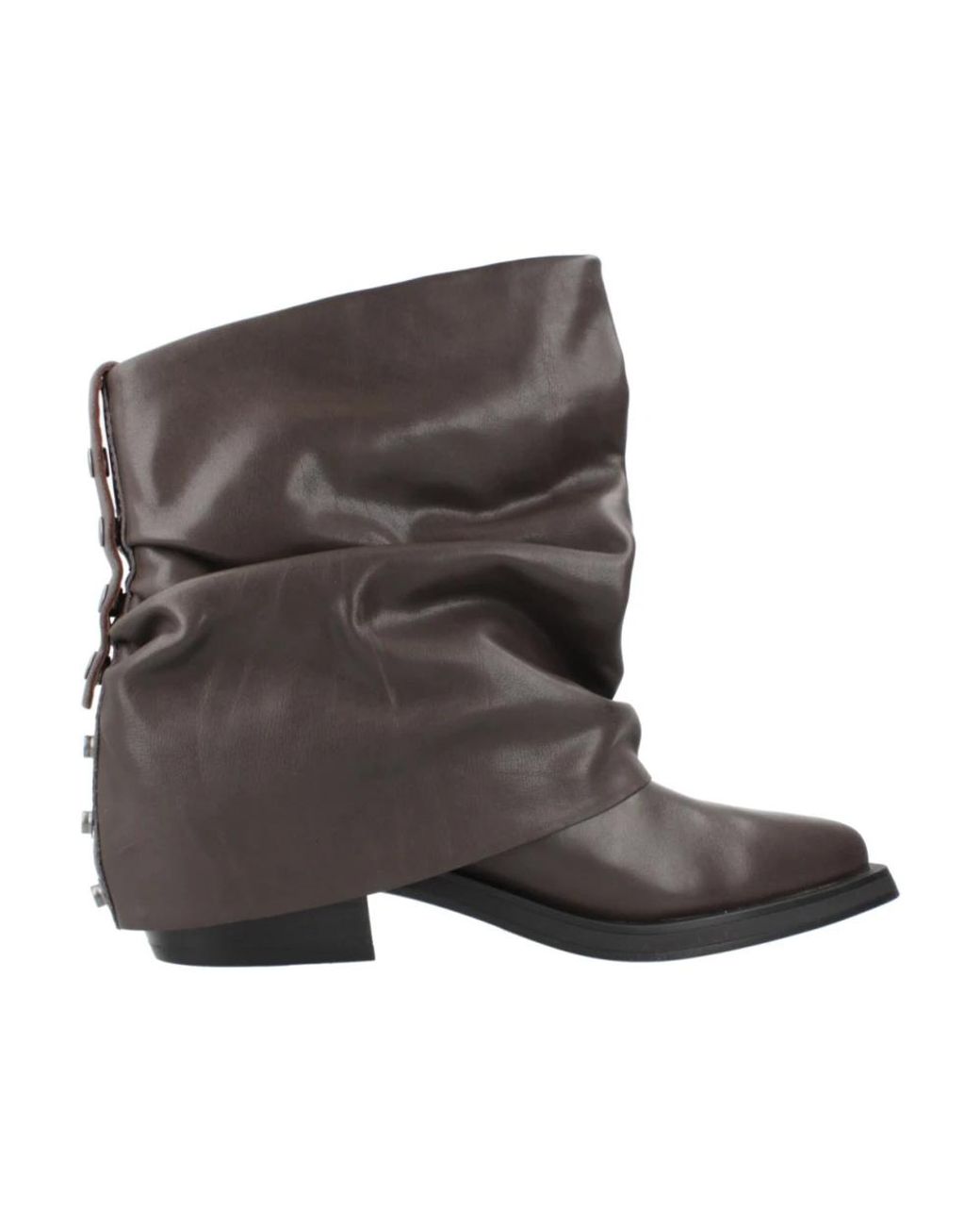 Ash Brown Loren Ankle Boots