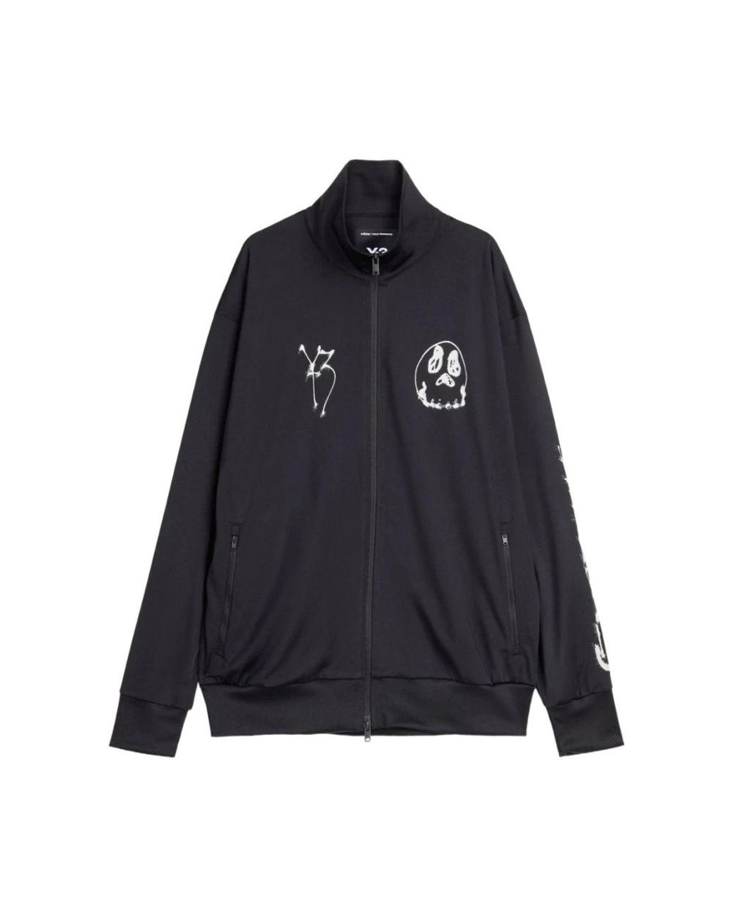 Y-3 Blue Zip-Throughs for men