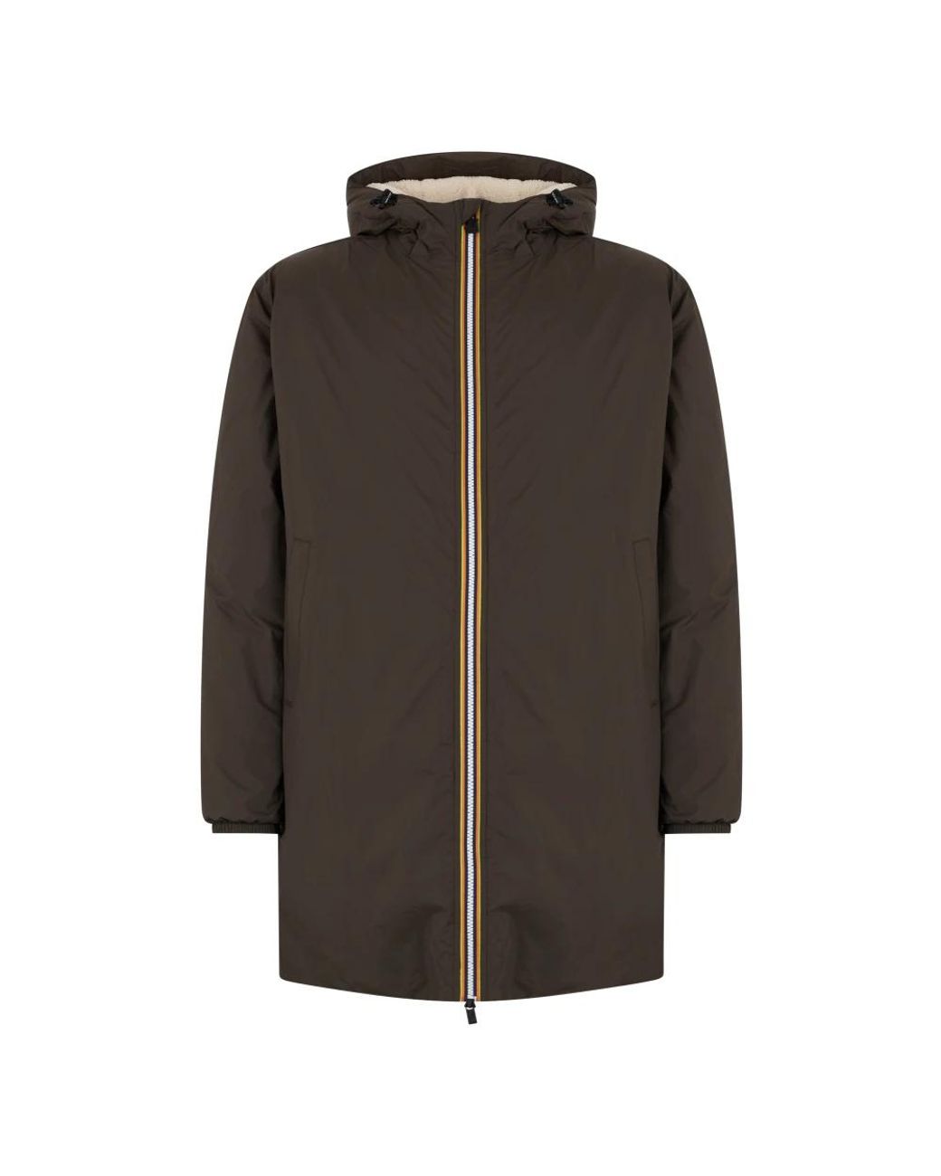 K-Way Brown Winter Jackets for men