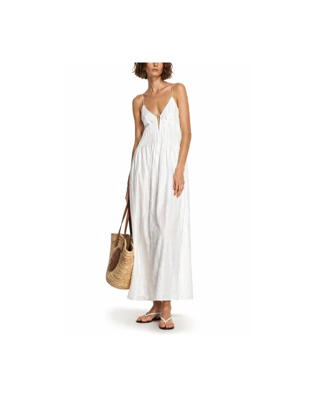 Tory Burch White Maxi Dresses
