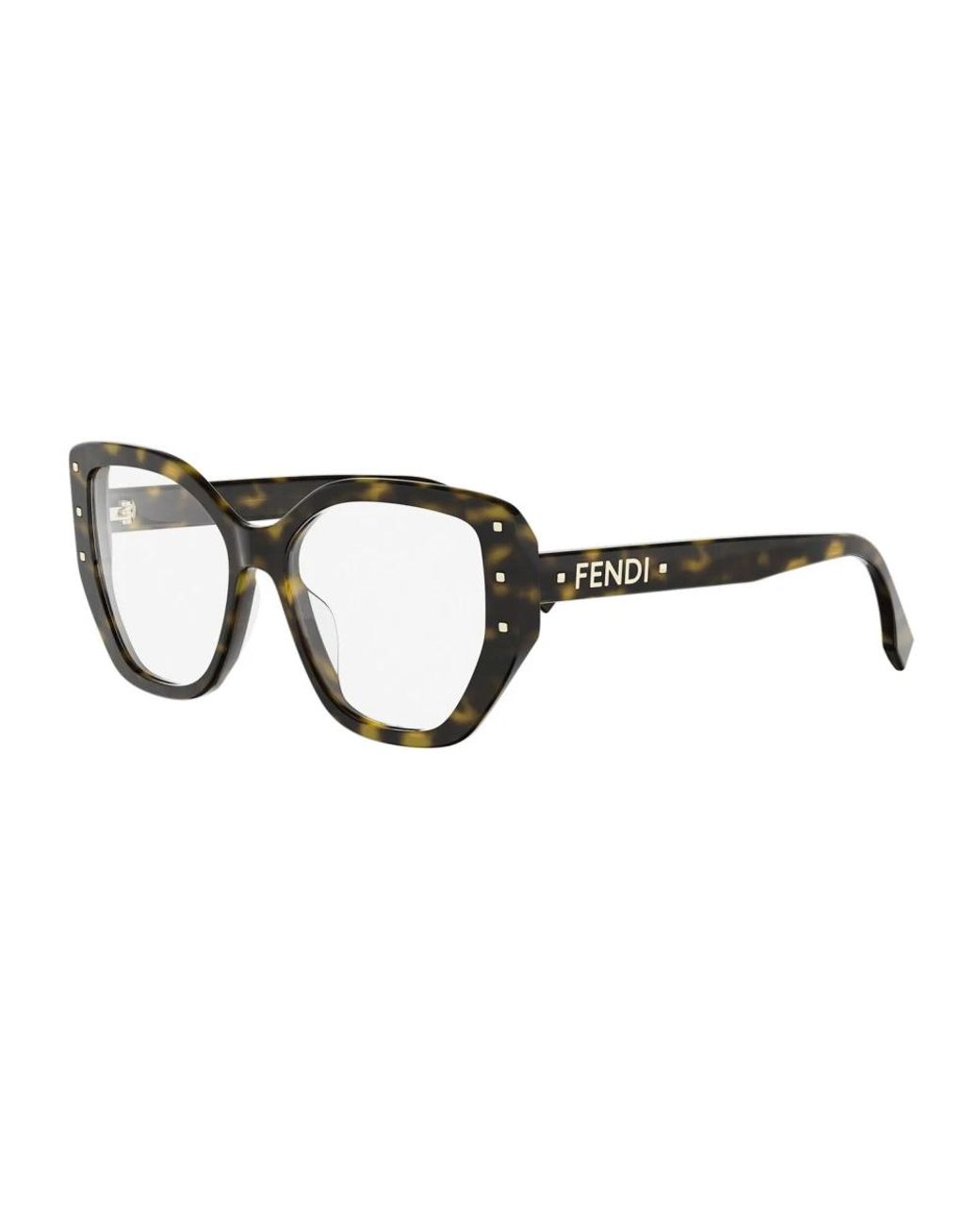 Fendi Brillen in het Black