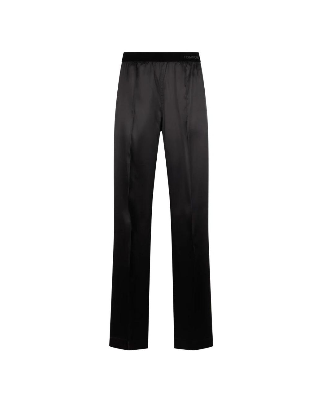 Tom Ford Black Straight Trousers