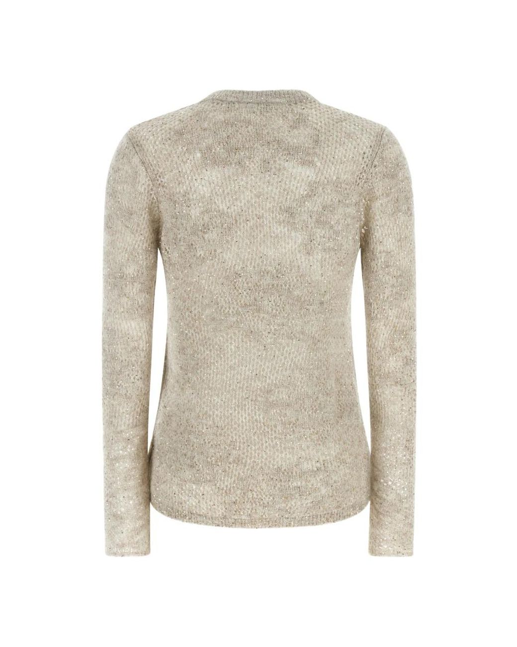 Brunello Cucinelli Gray Strickware
