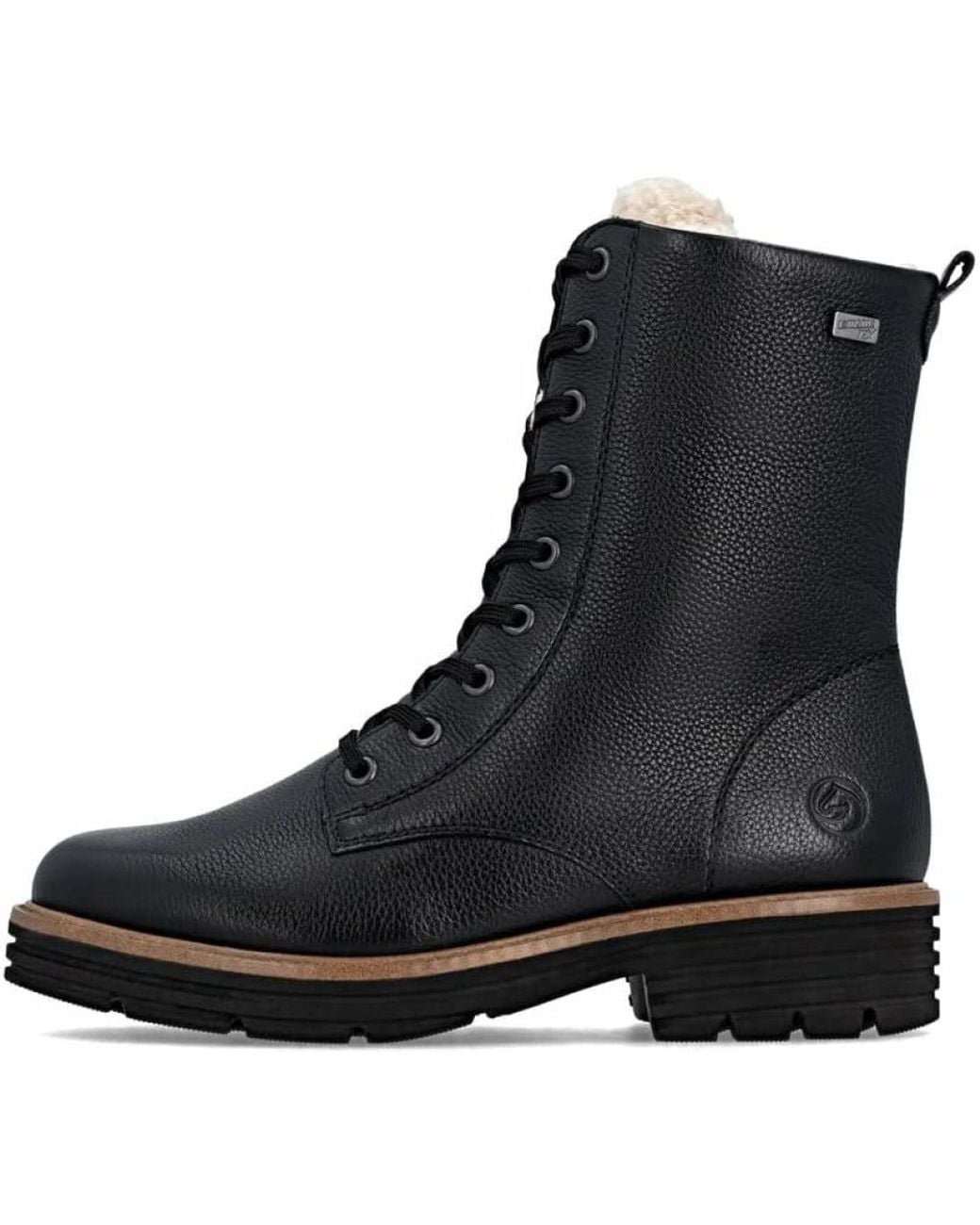 Rieker Black Schnürstiefelette