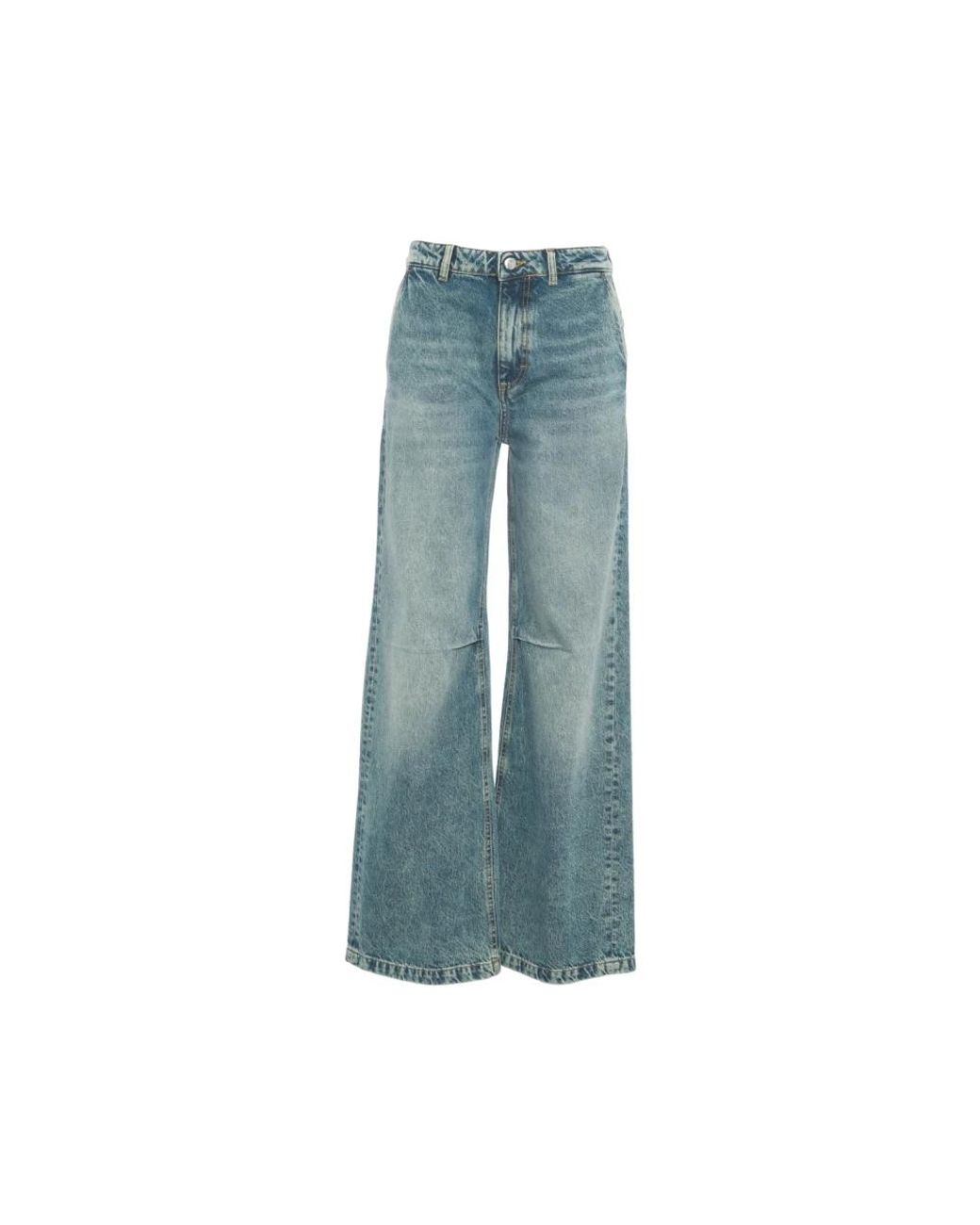 ICON DENIM Blue Wide Jeans