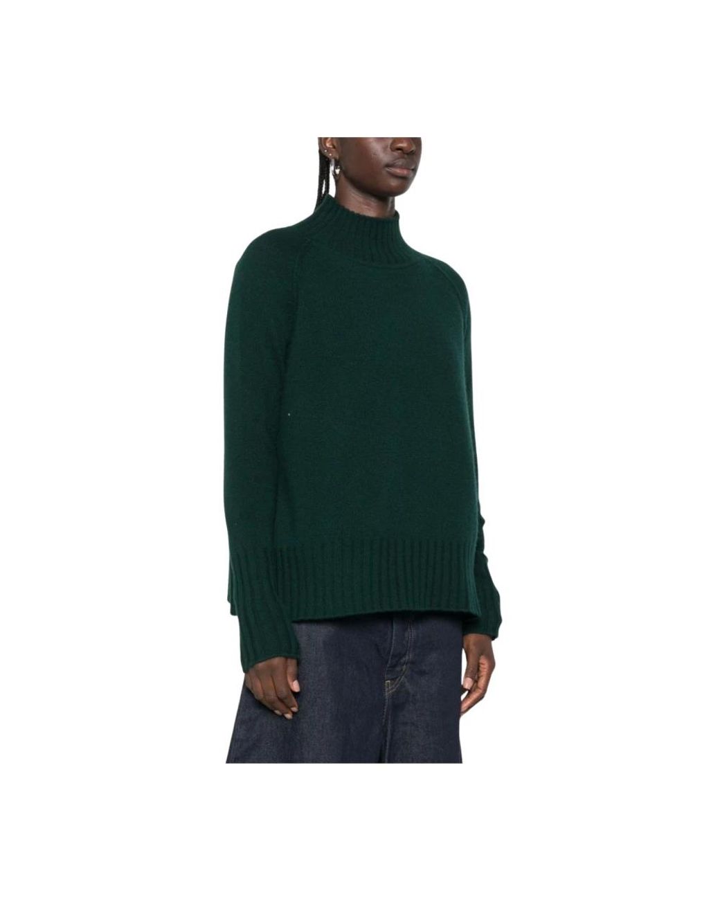 Be You Green Cashmere Knitwear