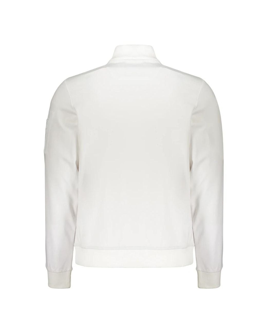 Moorer White Zip-Throughs for men