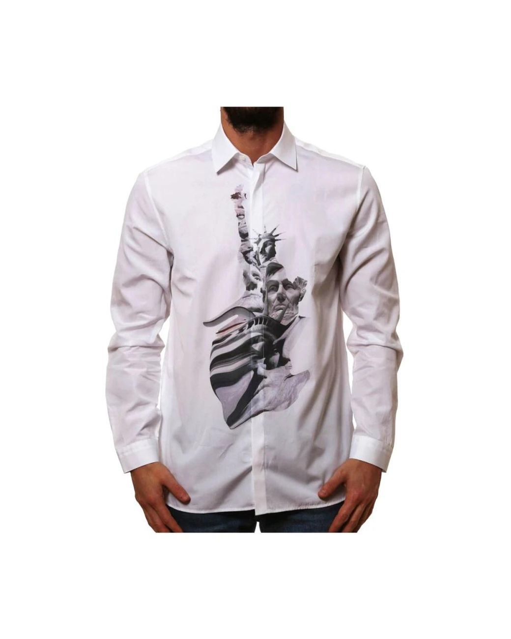 Neil Barrett Gray Casual Shirts for men