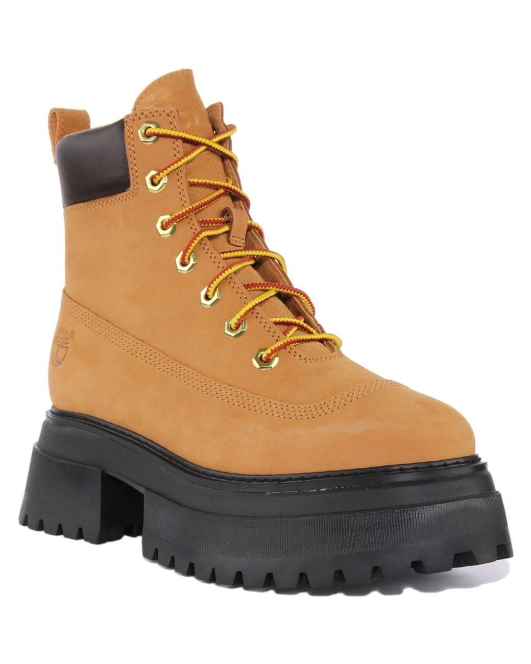 Timberland Brown Lace-Up Boots