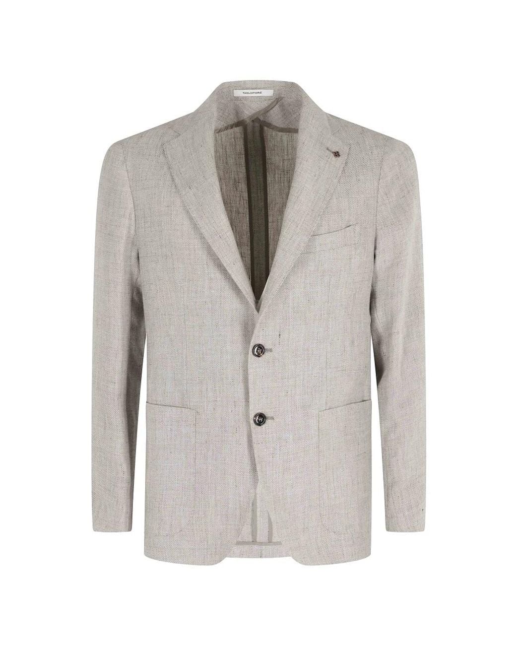 Tagliatore Gray Blazers for men