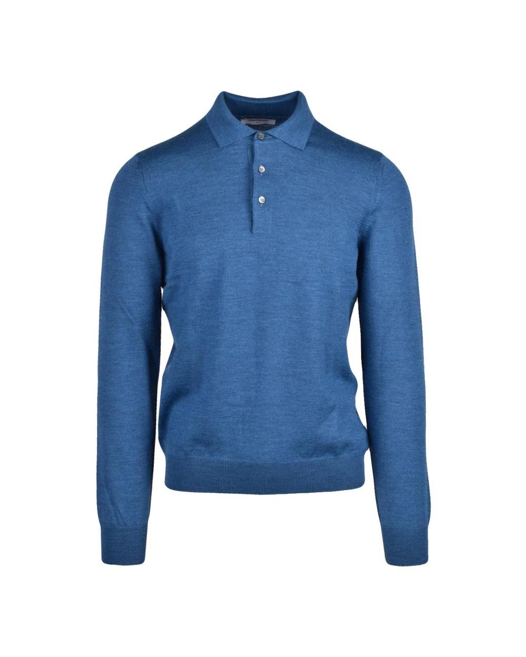 Gran Sasso Blue Round-Neck Knitwear for men