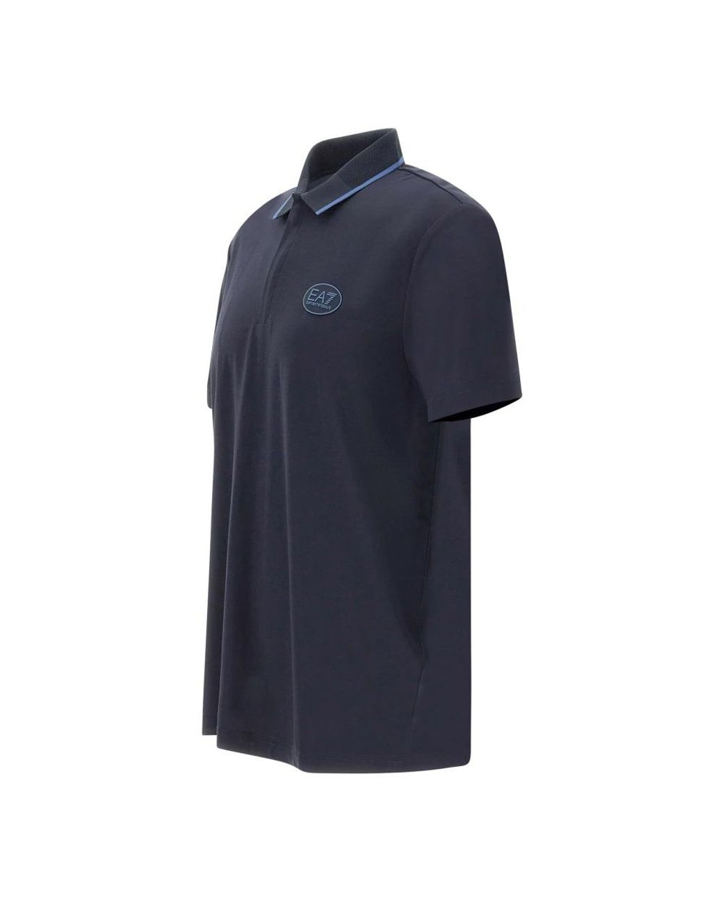 Polo Shirts EA7 de hombre de color Blue
