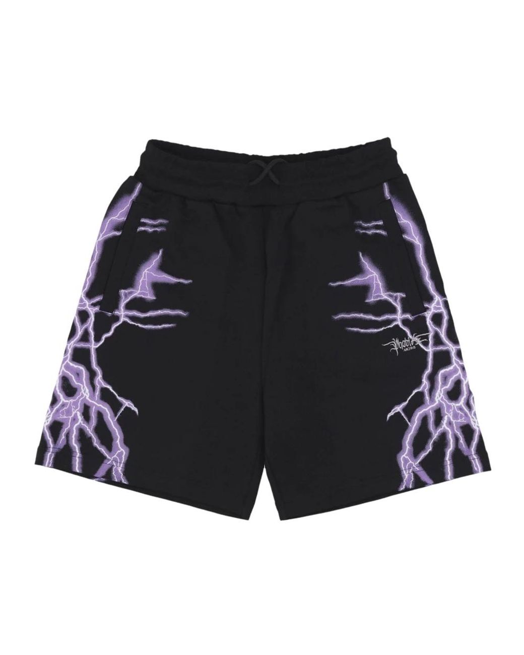 PHOBIA ARCHIVE Black Casual Shorts for men