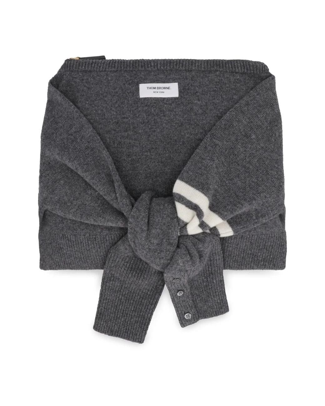 Thom Browne Gray Clutches