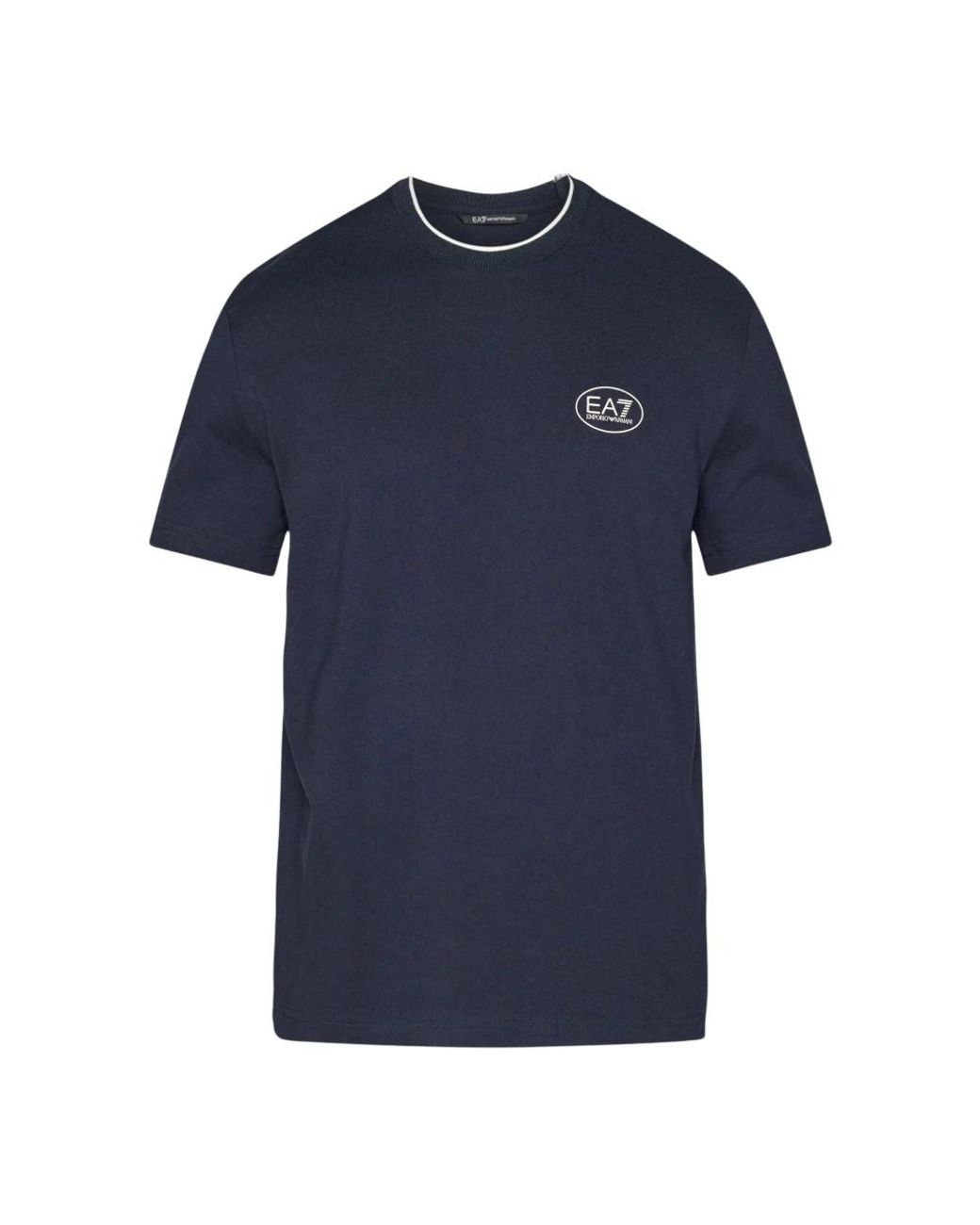 EA7 Blue T-Shirts for men