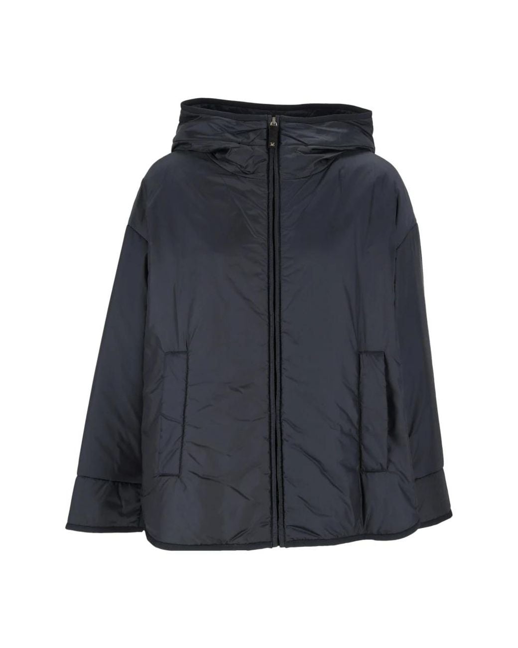 Max Mara Blue Cleo Padded Jacket