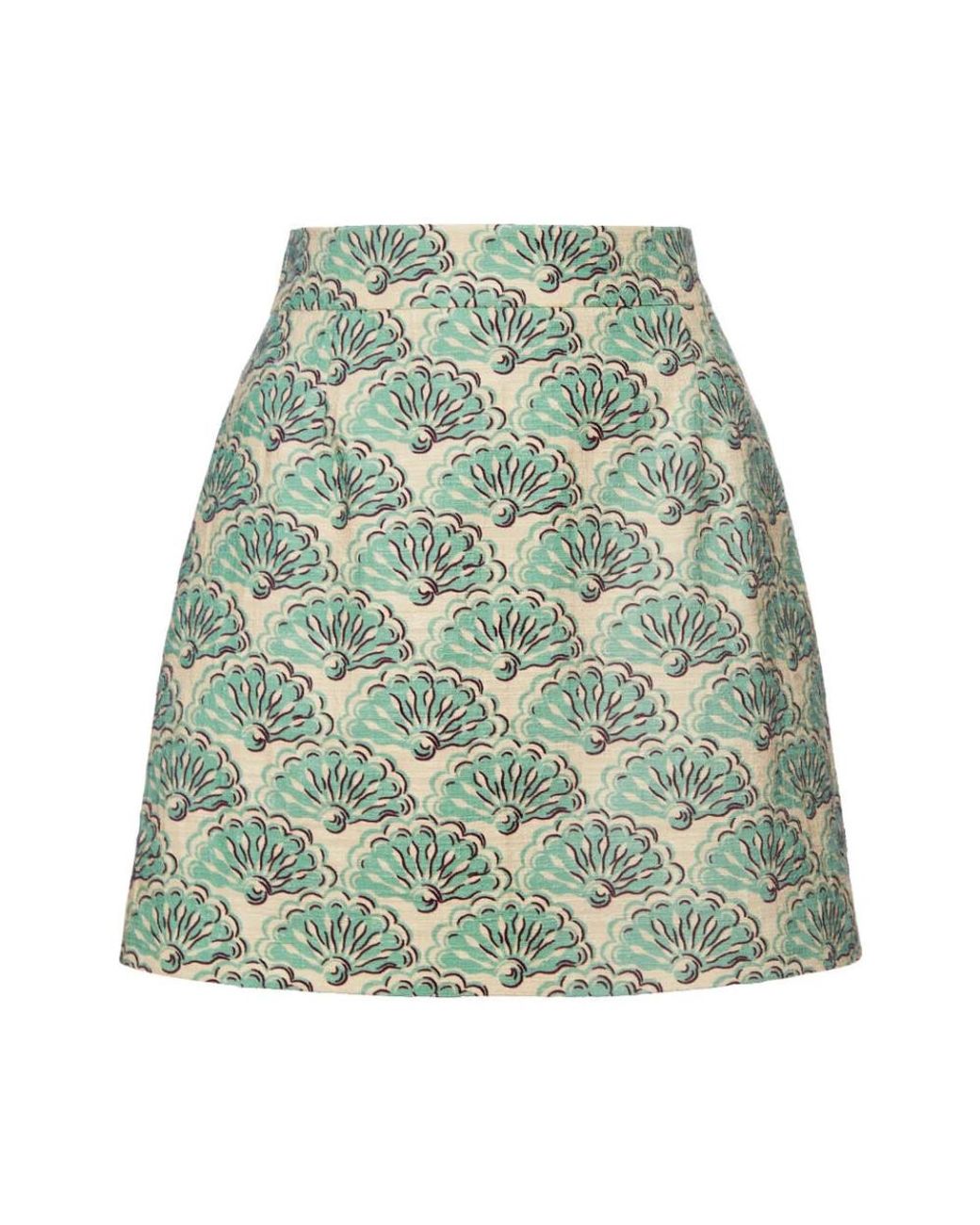 LaDoubleJ Rokken ,Groen ,Katoen Baia Mini Rok in het Green
