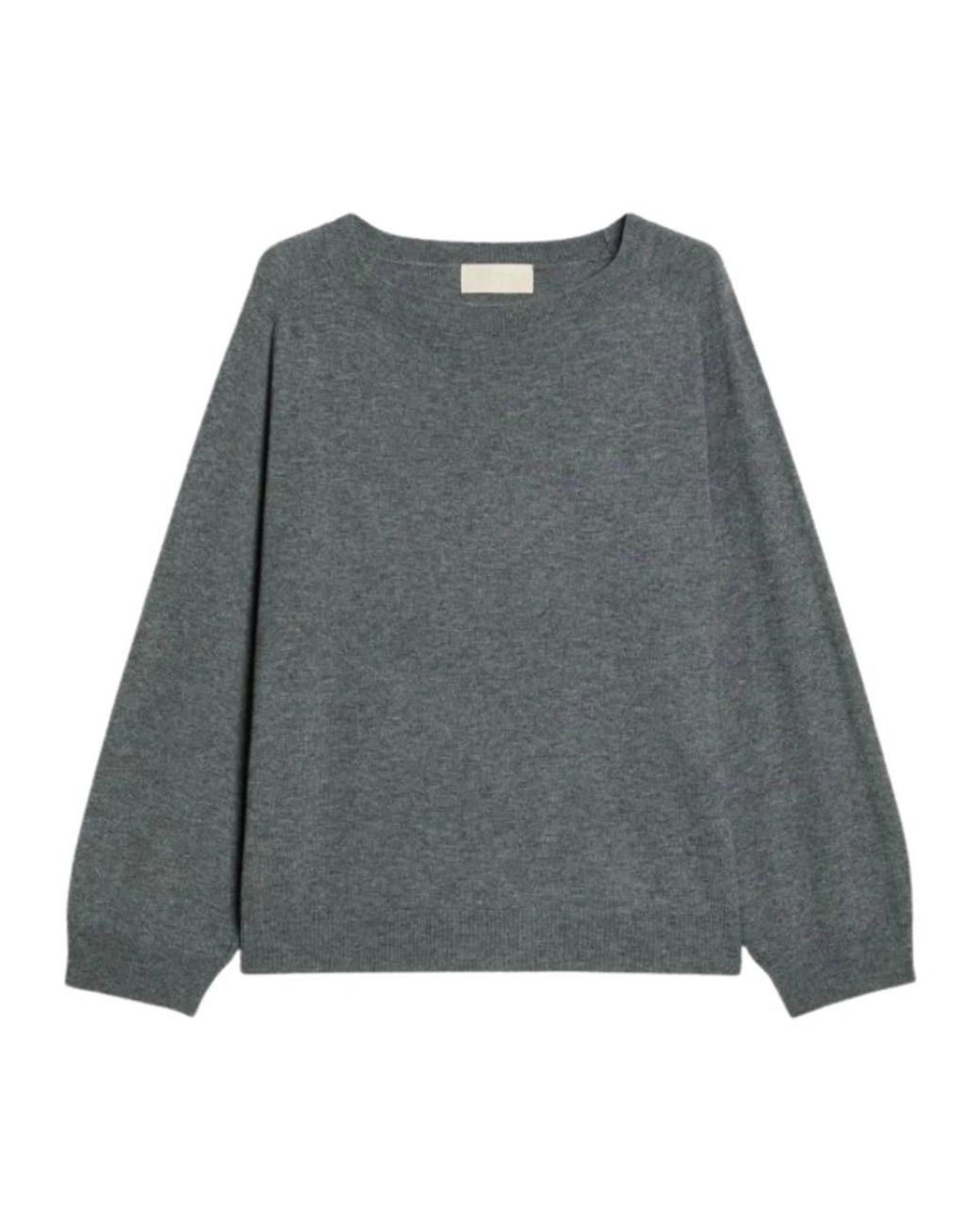 iBlues Gray Round-Neck Knitwear