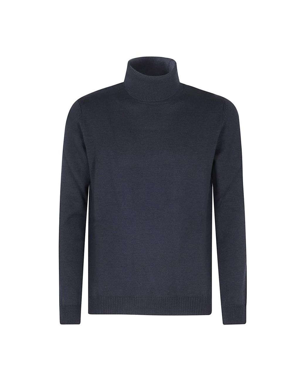 Roberto Collina Blue Turtlenecks for men