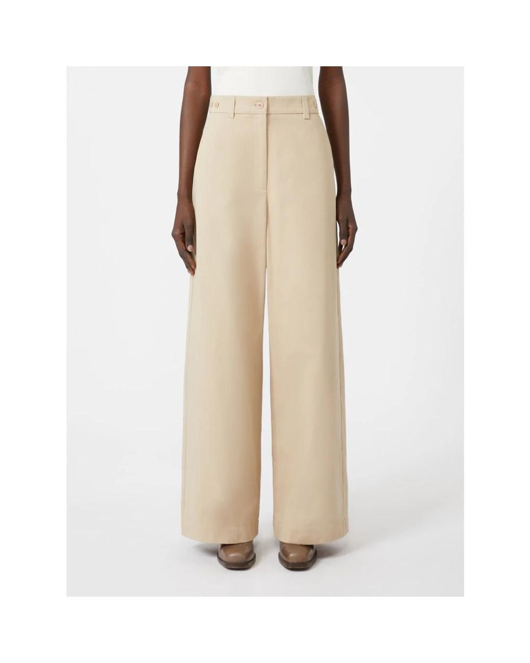 Weekend by Maxmara Natural Wide Trousers