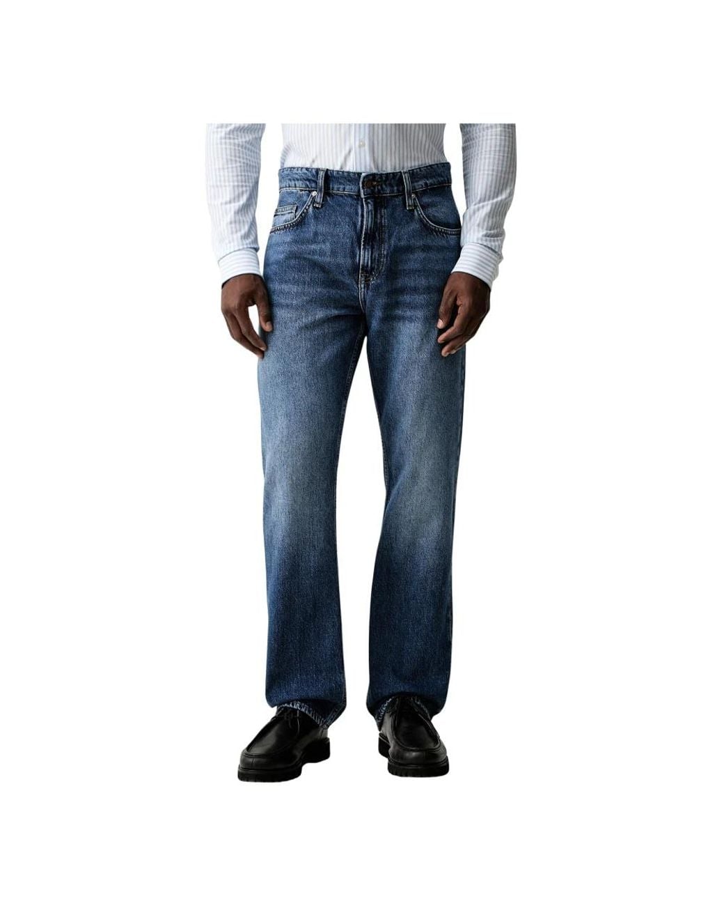 Guess Rodeo Rechte Jeans in het Blue voor heren
