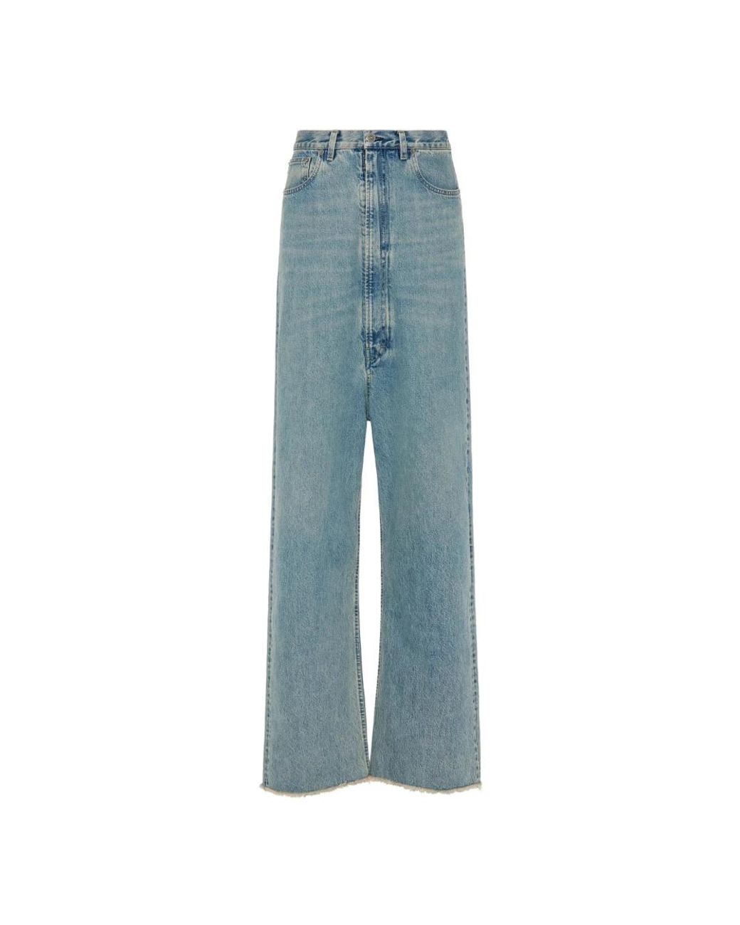 Maison Margiela Blue Loose Fit Jeans for men