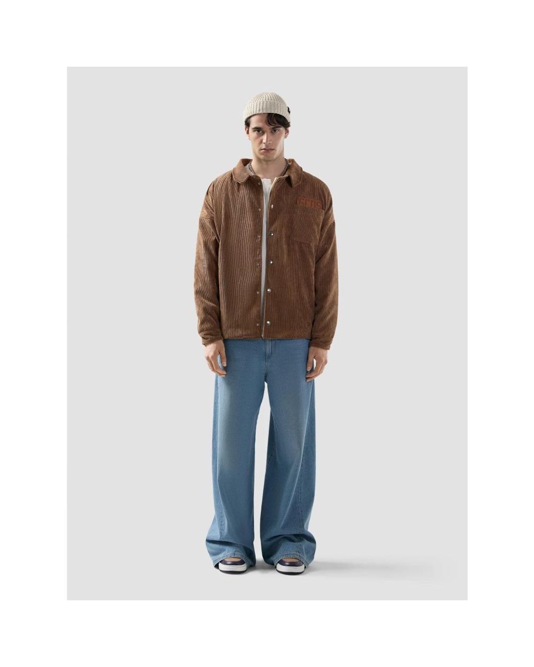Light Jackets di Gcds in Brown da Uomo