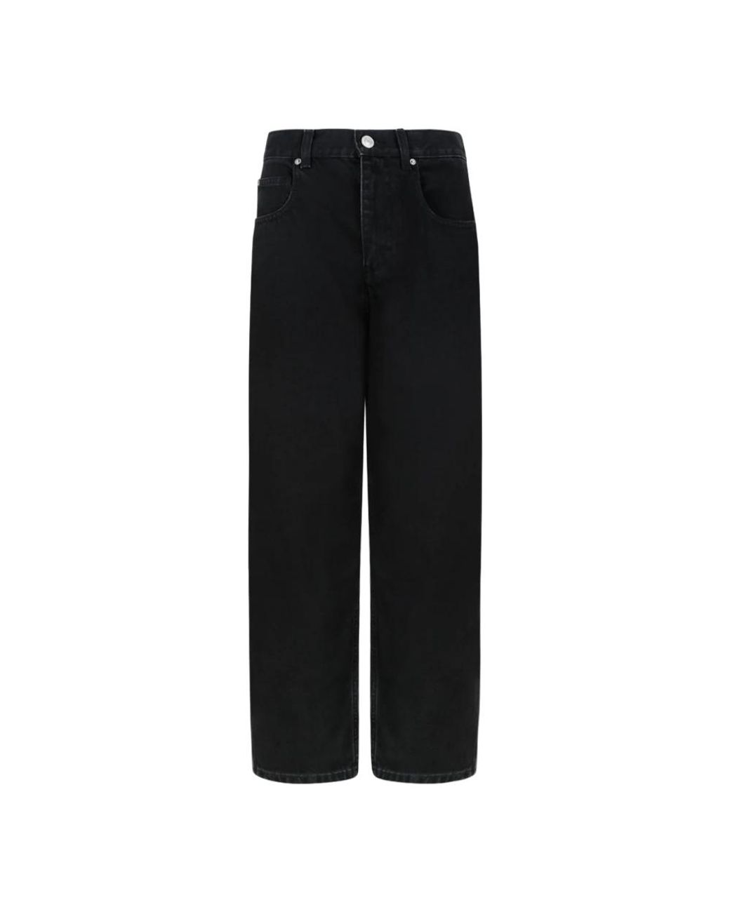 Isabel Marant Black Straight Fit Jeans
