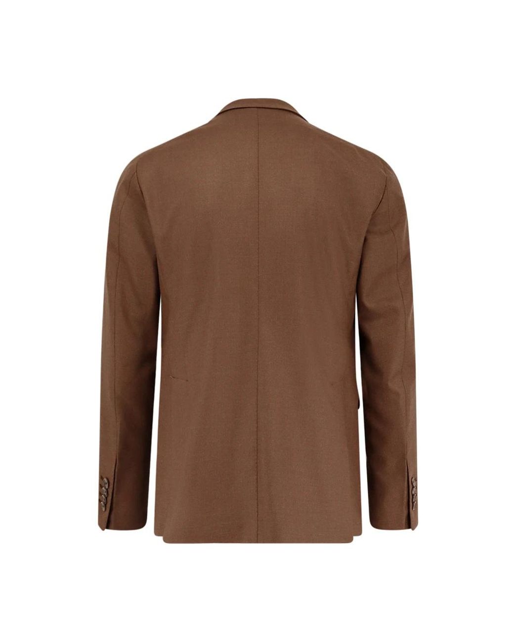 Tagliatore Brown Single Breasted Suits for men