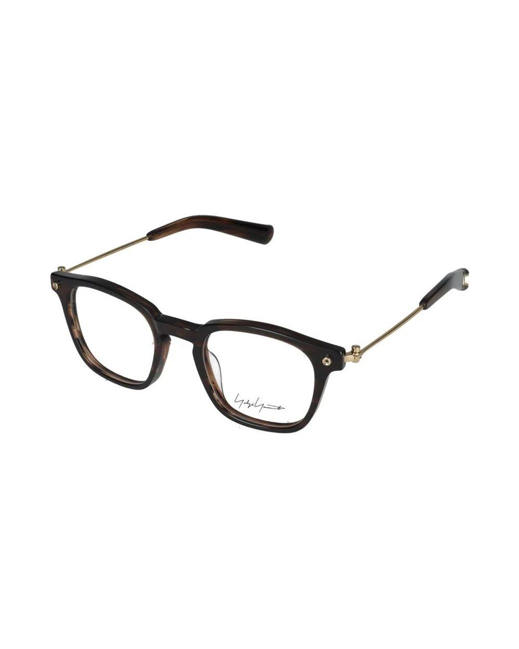 Yohji Yamamoto Brown Glasses