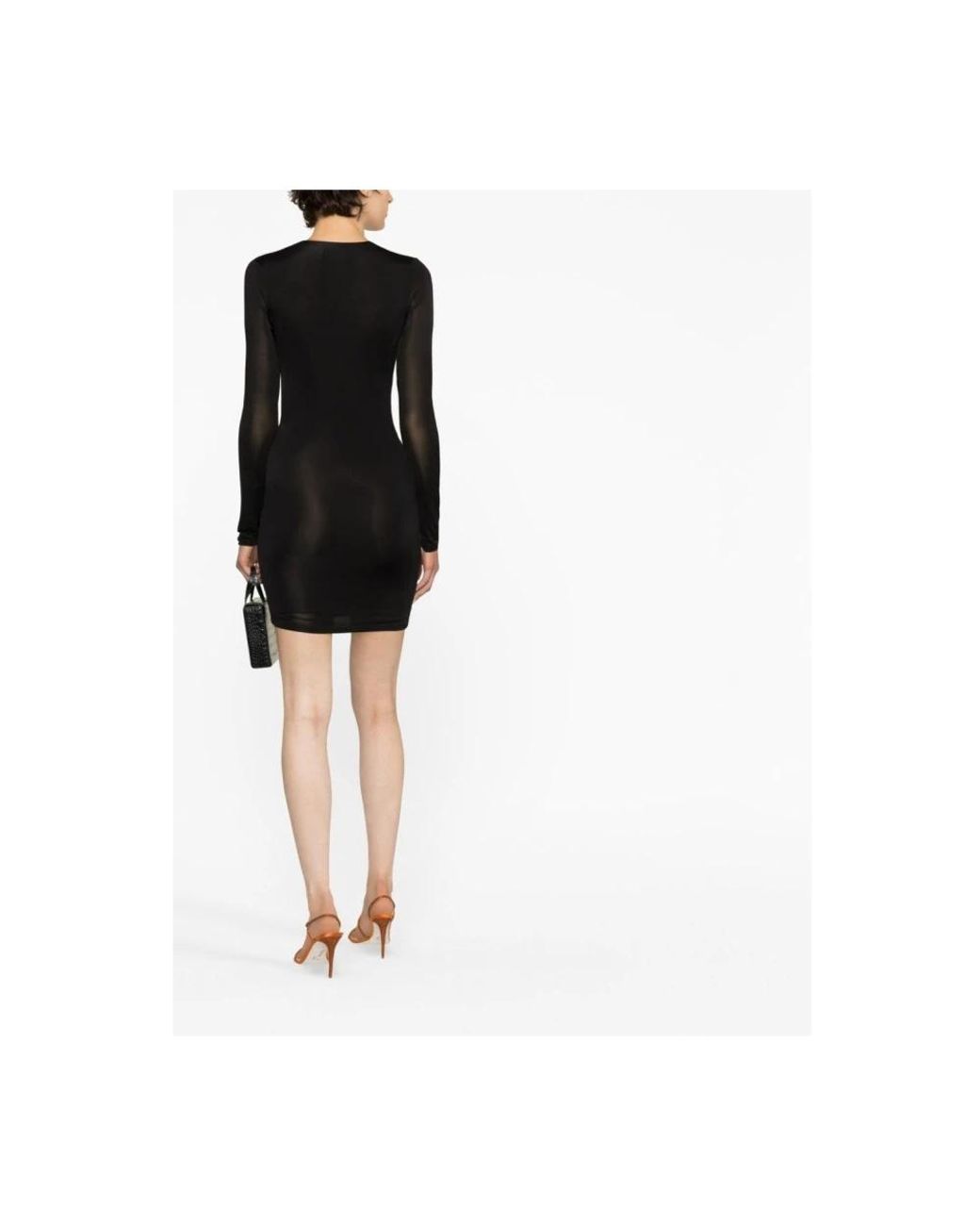 Louisa Ballou Black Short Dresses