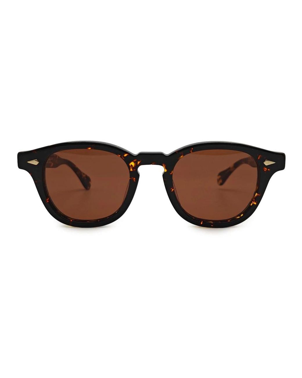JULIUS TART Brown Sunglasses