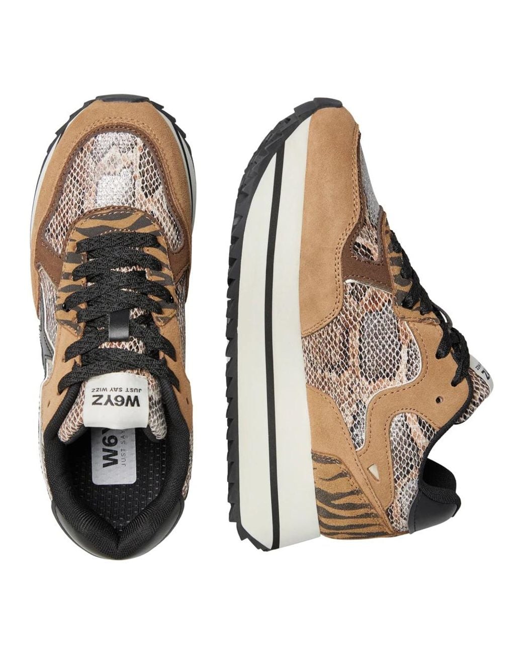 W6yz Brown Sneakers