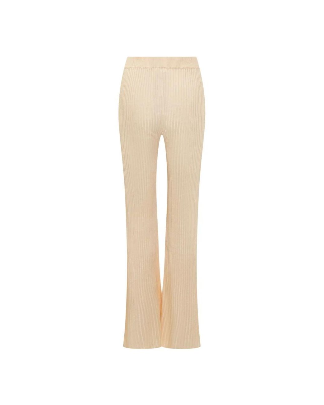 Jil Sander Natural Straight Trousers