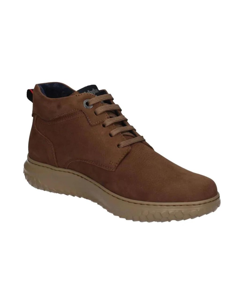 Callaghan Brown Lace-Up Boots for men