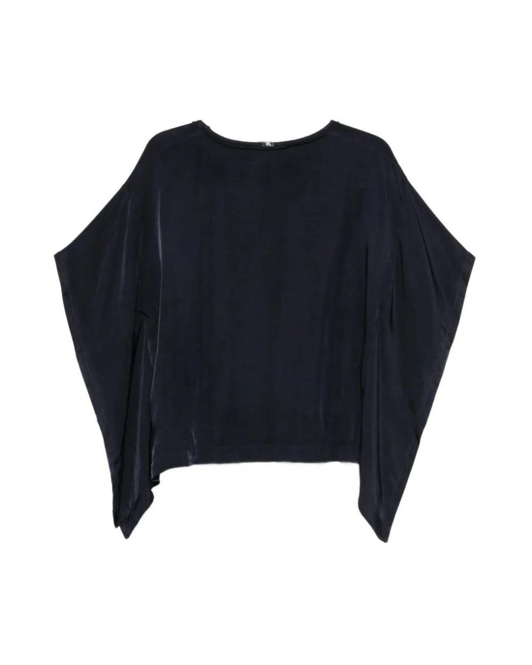 Oversized Tops High de color Blue