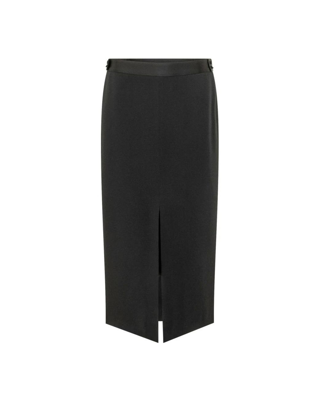 Tom Ford Black Midi Skirts