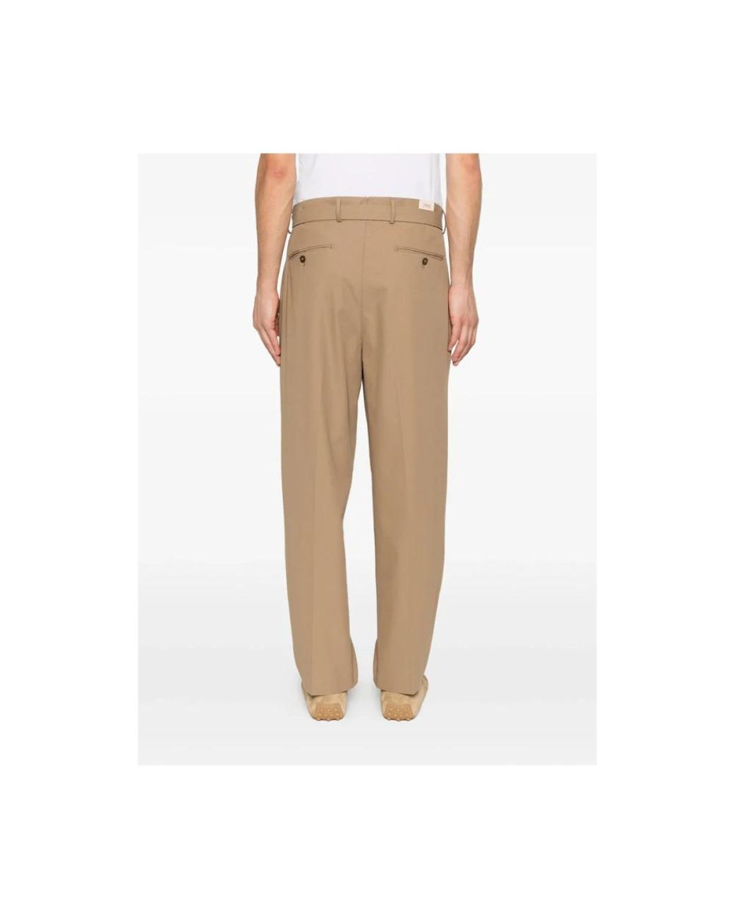 Straight Trousers BRIGLIA de hombre de color Natural