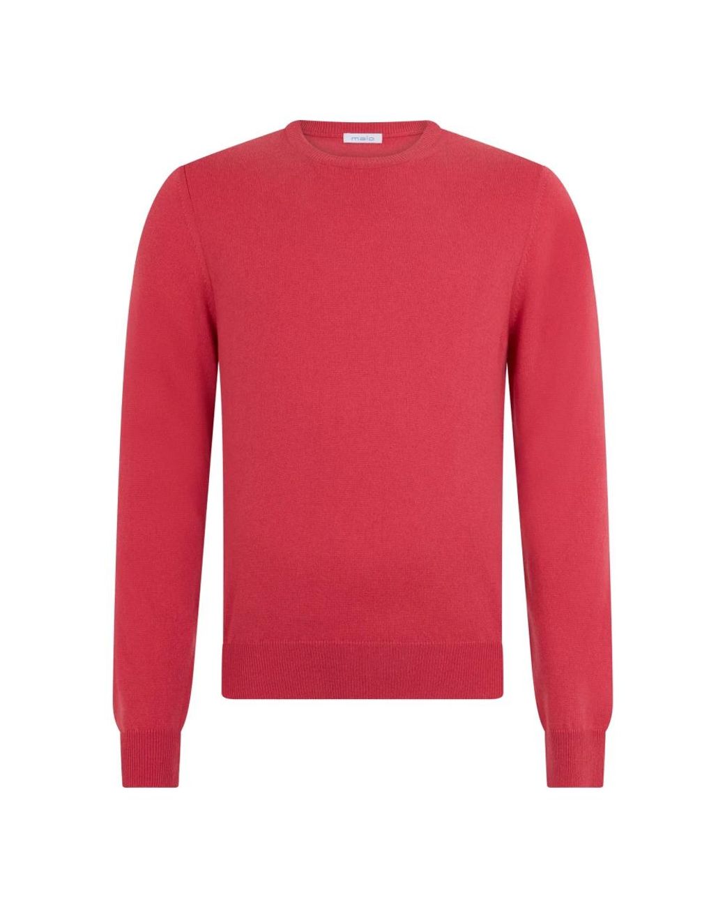 Malo Pink Round-Neck Knitwear for men