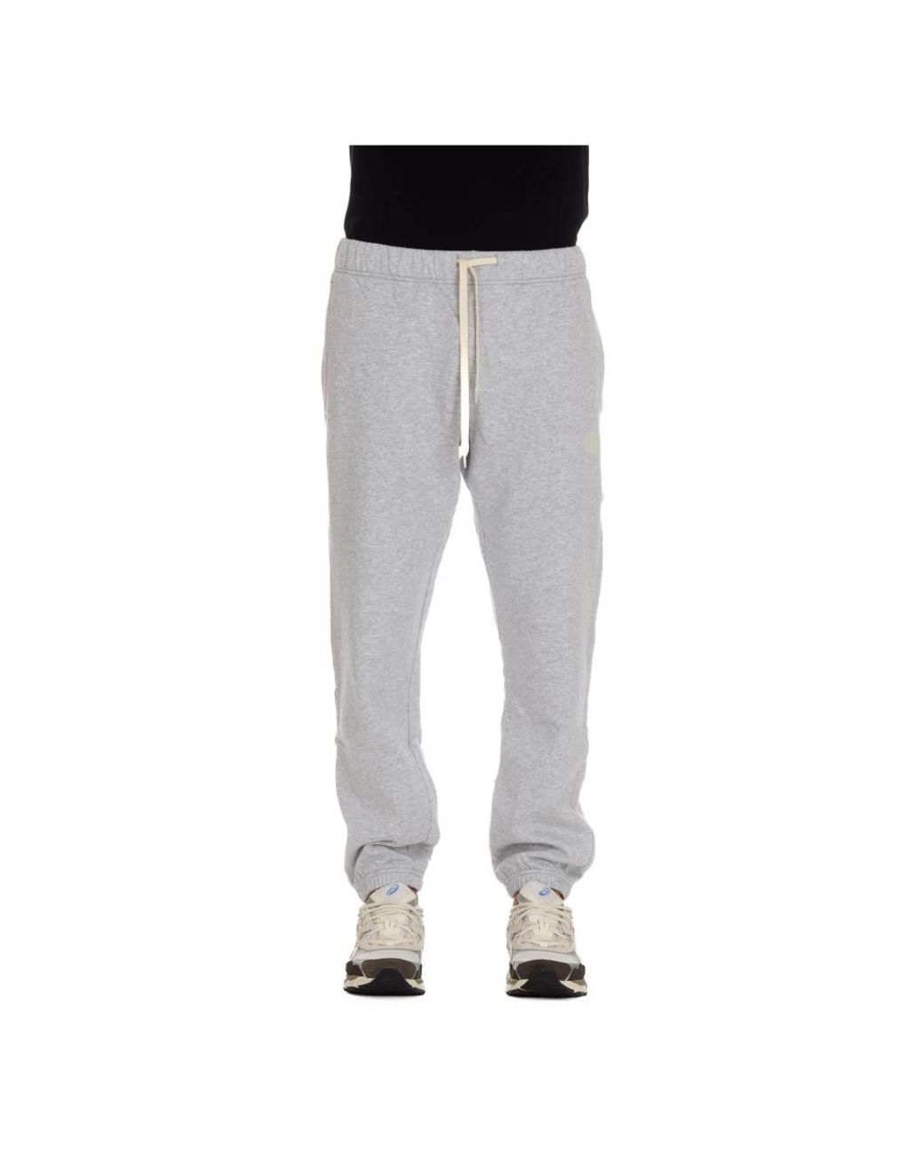 Autry Broeken ,Grijs ,Katoen Grijze Broek Met Elastische Taille in het Gray voor heren