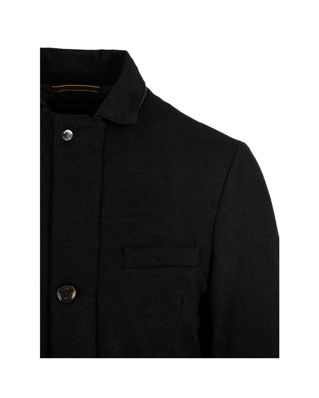 Parkas Moorer de hombre de color Black