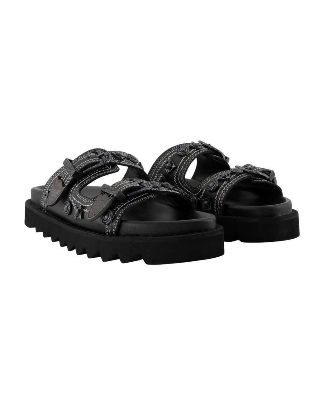 Sliders di Toga in Black
