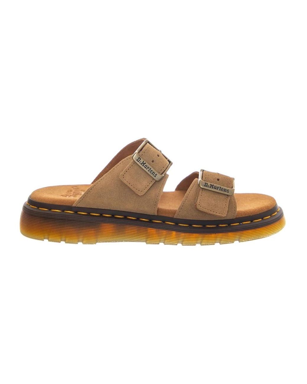 Dr. Martens Josef Slide in het Brown